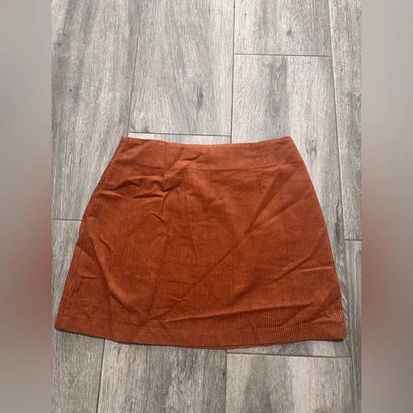 Lulus Tan Mini Skirt Corduroy - Picture 4 of 5